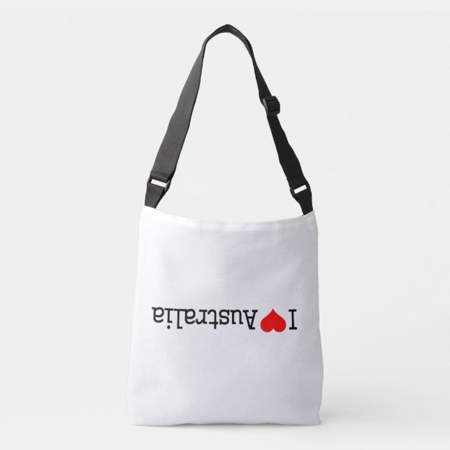 Bolso Cruzado I Love Australia (Anverso)