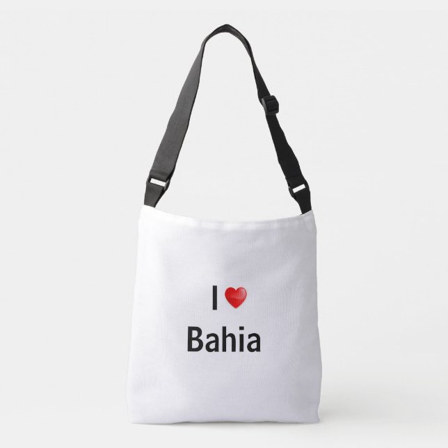 Bolso Cruzado I love Bahia (Anverso)