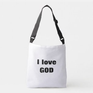 Bolso Cruzado I love GOD