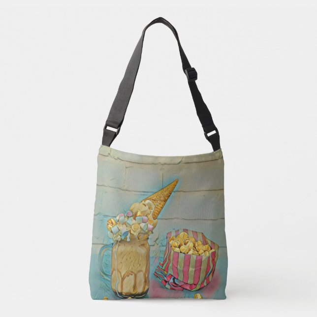 Bolso Cruzado Ice cream lover gift (Anverso)