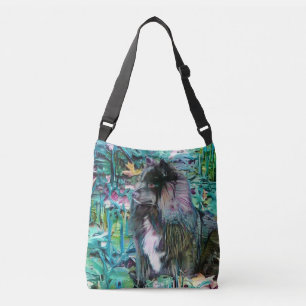 Bolso Cruzado IHANA tote finlandés Lapphund Lappy o cuerpo cruz