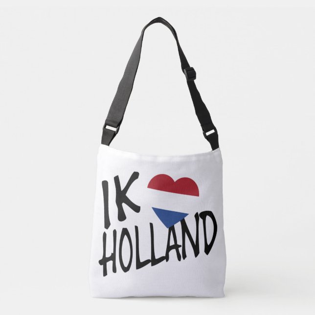 Bolso Cruzado Ik Heartflag Holland bk en wcbcnt (Anverso)