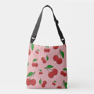 Bolso Cruzado Ilustracion de cerezas