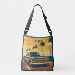 Bolso Cruzado Ilustracion de Cuba