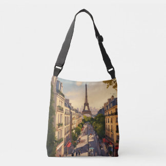 Bolso Cruzado Ilustracion de París
