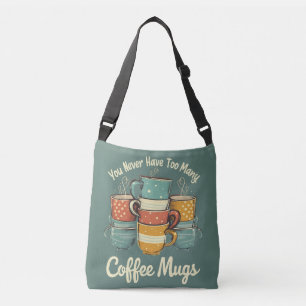 Bolso Cruzado Ilustracion Retro Coffee Mug Stack