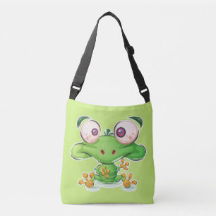 Bolso Cruzado Ilustracion Super Cute Froggie
