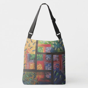 Bolso Cruzado  Imagen de mi obra arte Las 4 estaciones