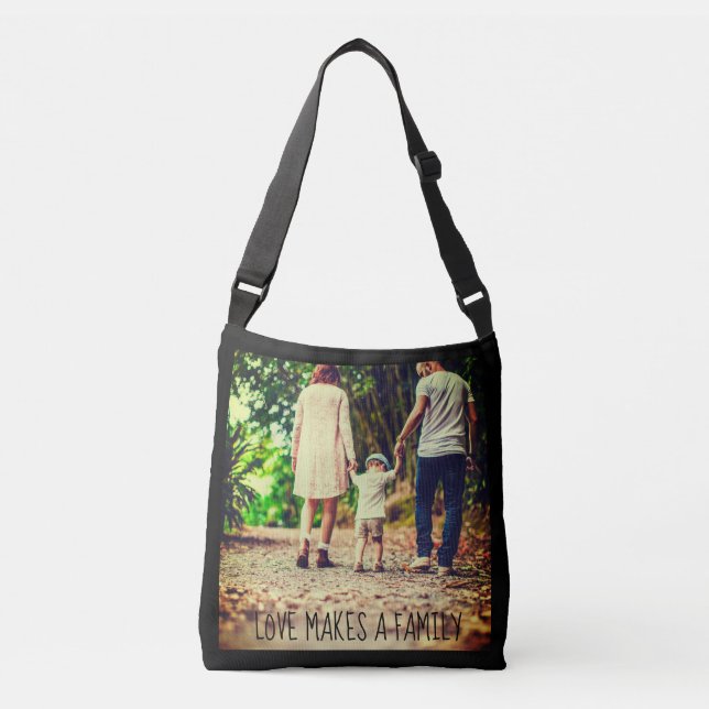 Bolso Cruzado Imagen y texto Personalizado (Anverso)