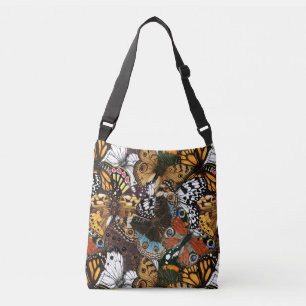 Bolso Cruzado Impresión animal. Las alas de mariposa.