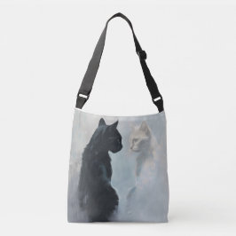 Bolso Cruzado Impresión cruzada de cuerpo cruzado de gatos para 