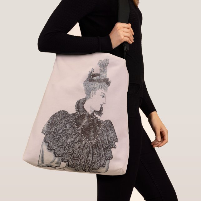 Bolso Cruzado Impresión de 1897 en Victoria (Detalle)