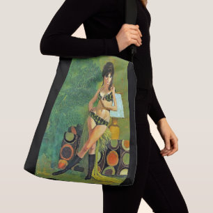 Bolso Cruzado Impresión de 60 polluelos