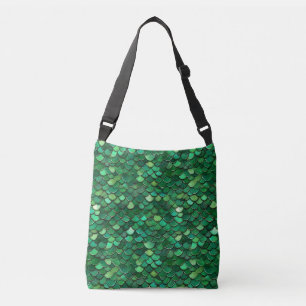 Bolso Cruzado Impresión de lago verde