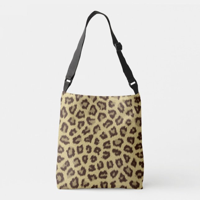 Bolso Cruzado Impresión de leopardo/chita (Reverso)