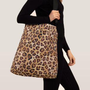 Bolso Cruzado Impresión de leopardo de la textura rusa