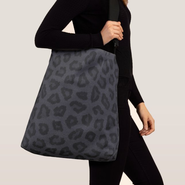 Bolso Cruzado Impresión de pantera negra (Detalle)