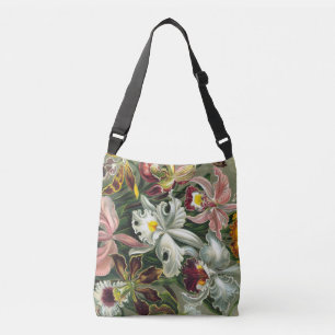 Bolso Cruzado Impresión del arte de Ernst Haeckel: Orchidae