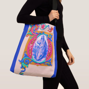 Bolso Cruzado Impresión renacentista de Jesús