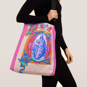 Bolso Cruzado Impresión renacentista de Jesús