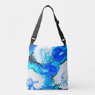 Bolso Cruzado Impresionante pintura de tinta de alcohol