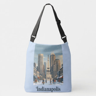 Bolso Cruzado Indianápolis en invierno