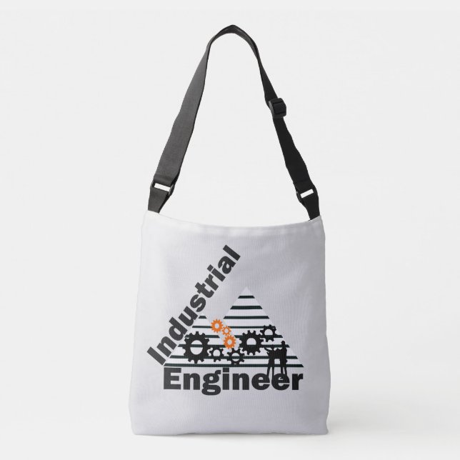 Bolso Cruzado Ingeniero industrial (Anverso)