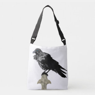 Bolso Cruzado Inked Raven