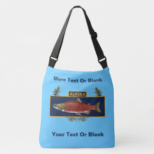 Bolso Cruzado Insignia de pescador de combate Alaska