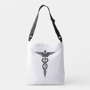 Bolso Cruzado Insignia médica Caduceus