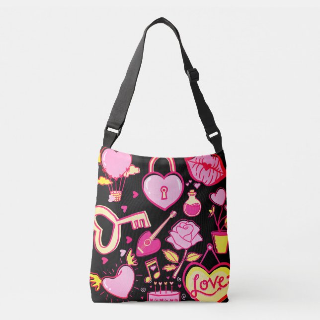 Bolso Cruzado Inspirado en el amor (Anverso)