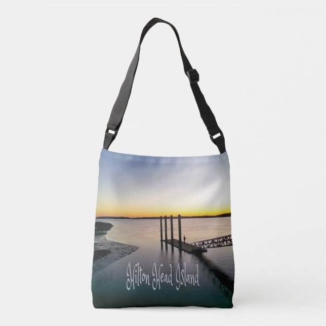 Bolso Cruzado Isla Hilton Head en Carolina del Sur (Reverso)