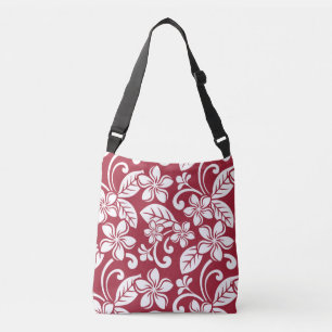 BOLSO CRUZADO ISLAND PLUMERIA (CARDINAL RED)