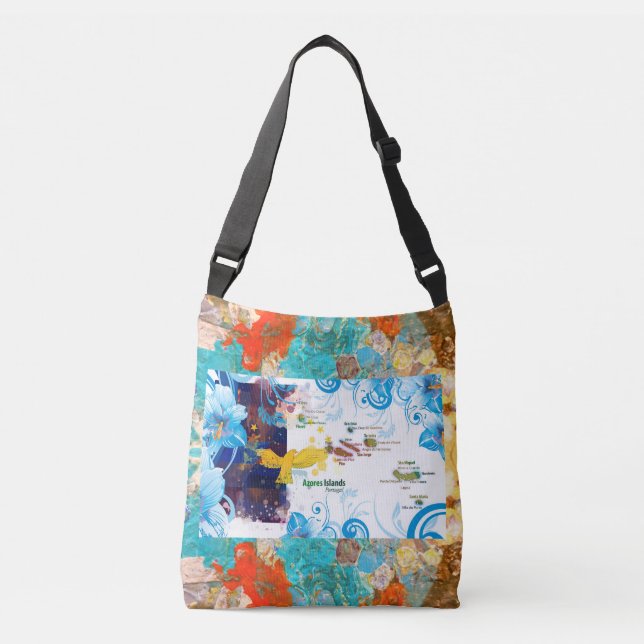 Bolso Cruzado Islas Azores, Portugal (Anverso)