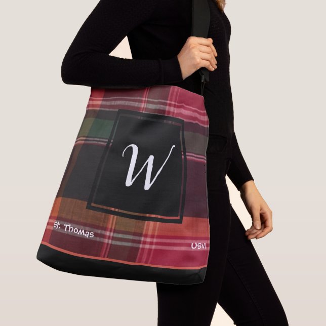 Bolso Cruzado Islas Vírgenes de Estados Unidos St Thomas USVI Ma (Detalle)