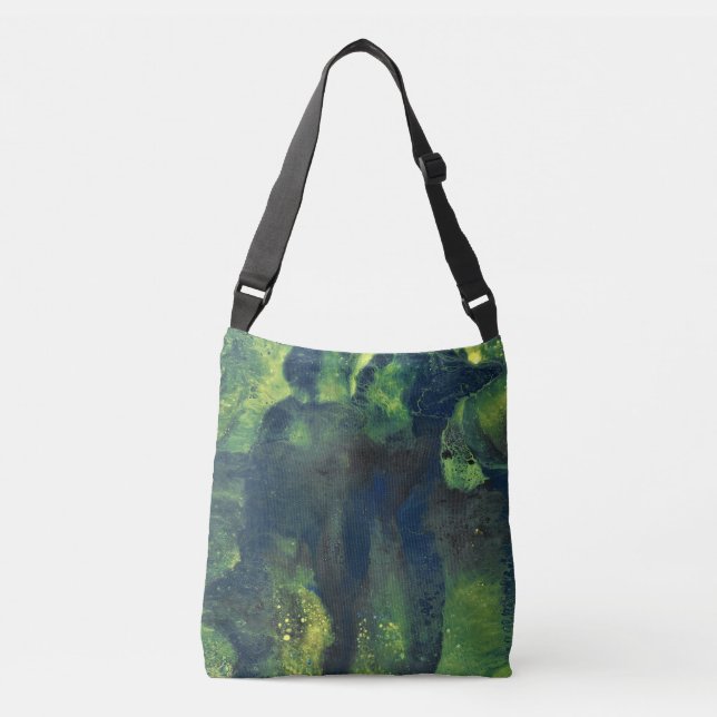 Bolso Cruzado Jaded Lover 1 Proep Green Abstract Tobag (Anverso)
