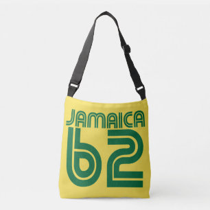 Bolso Cruzado Jamaica 1962 - Haile Selassie - reggae Roots Bag
