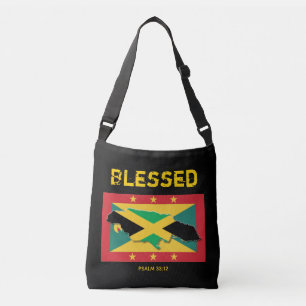Bolso Cruzado JAMAICA GRENADA Doble Herencia de Escrituras Crist