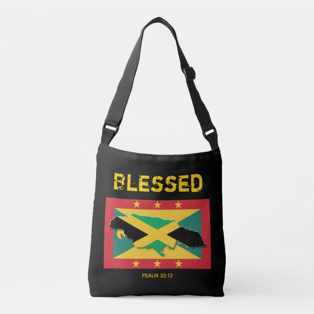 Bolso Cruzado JAMAICA GRENADA Doble Herencia de la Escritura Cri (Anverso)