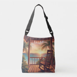 Bolso Cruzado Jamaica porch life sunset
