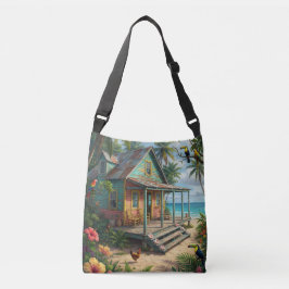 Bolso Cruzado jamaican beach cottage