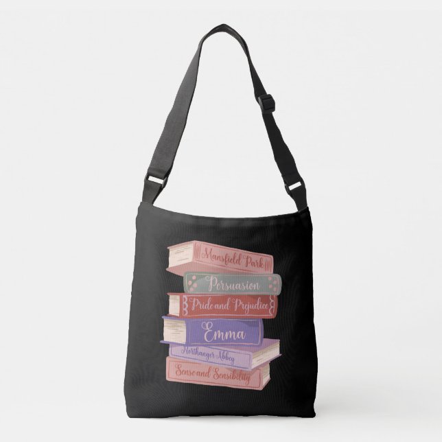 Bolso Cruzado Jane Austen's Novels V (Anverso)