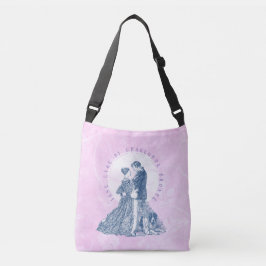 Bolso Cruzado Jane Eyre y Edward Rochester con Pilot Pink