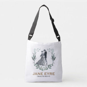 Bolso Cruzado Jane Eyre y Edward Rochester con Wreath