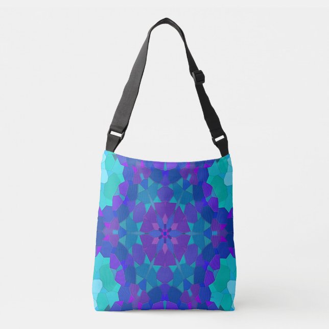 Bolso Cruzado Jardín de estrellas.... (Anverso)
