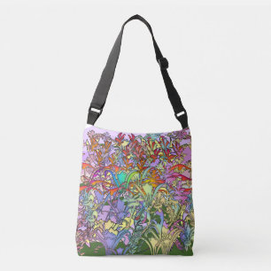 Bolso Cruzado Jardín de flores