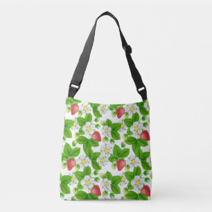 Bolso Cruzado Jardín de fresa