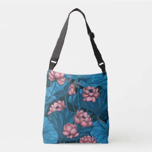 Bolso Cruzado Jardín de lotos nocturnos