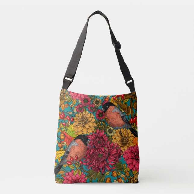 Bolso Cruzado Jardín de otoño 3 (Anverso)