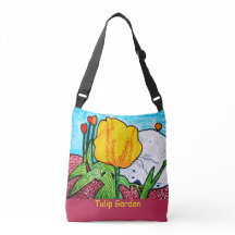 Jardín de tulipanes